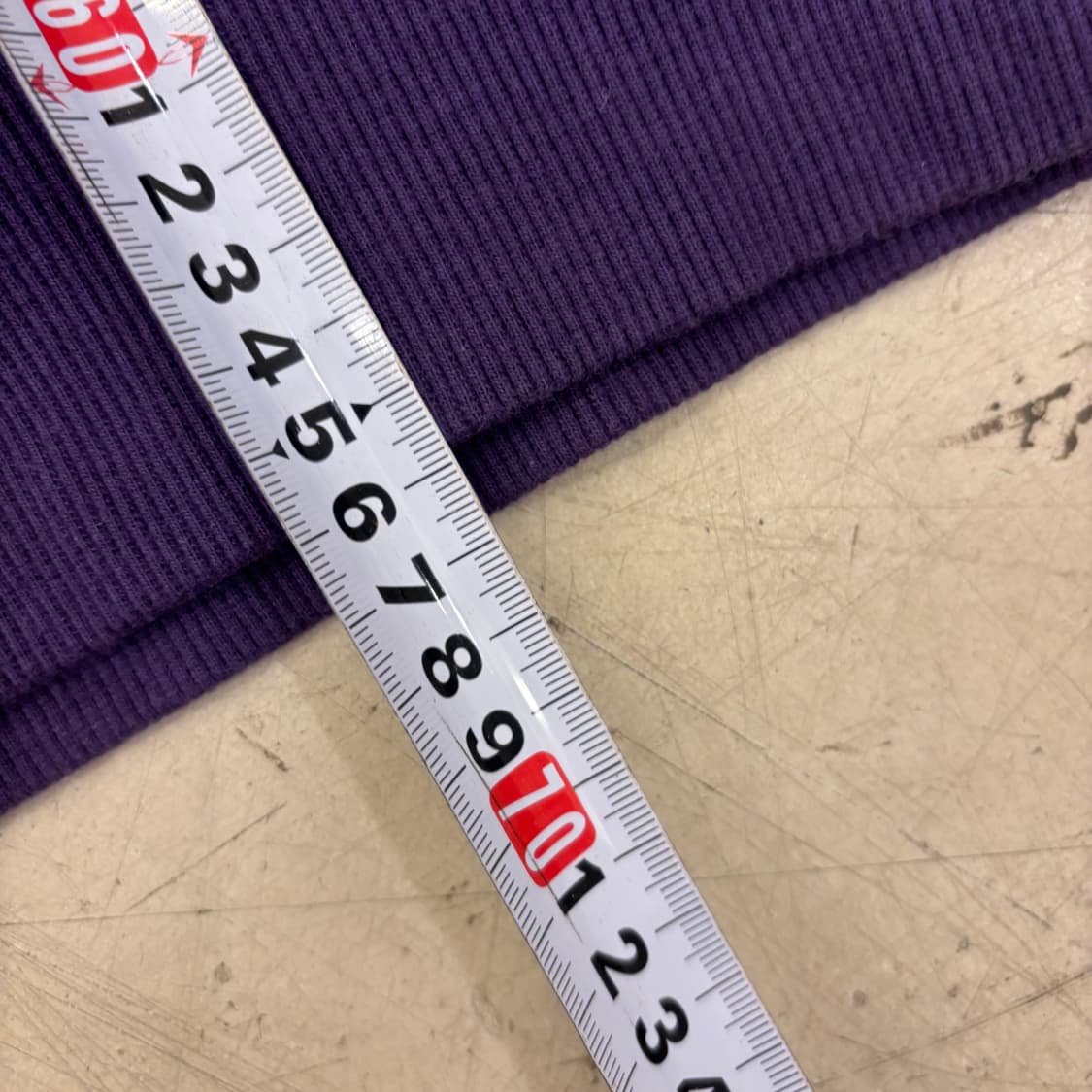 챔피온 리버스위브 빅로고 퍼플 맨투맨 상품이미지4