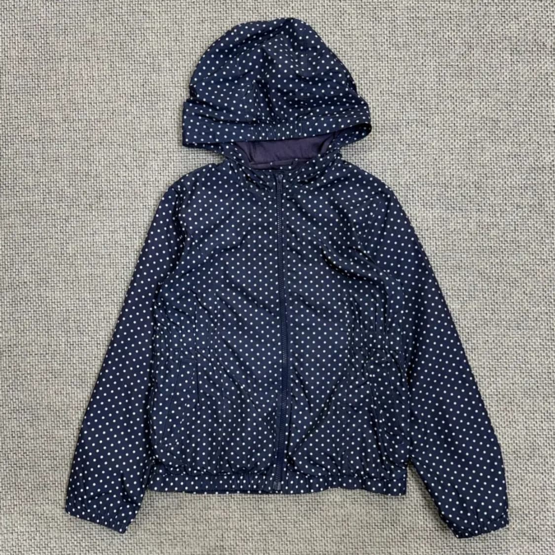 Gap 키즈 네이비 도트 바람막이 점퍼 (155cm) 상품이미지1