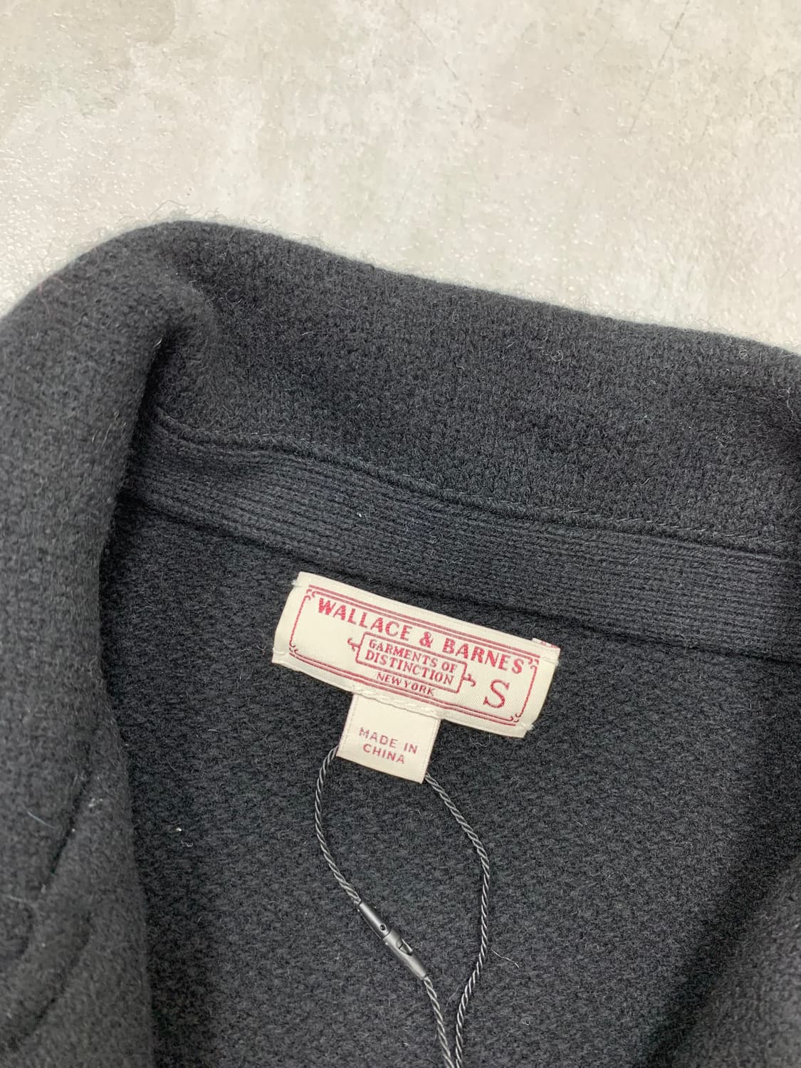 Wallace&Barnes 블랙 가디건 자켓  상품이미지4