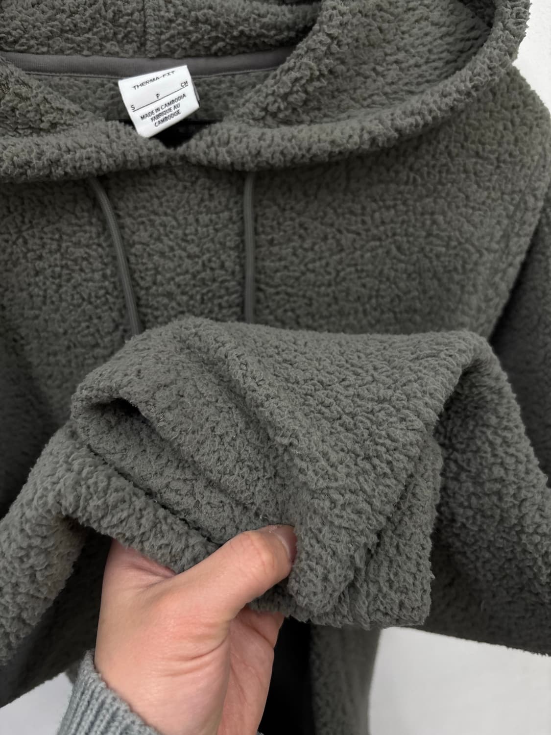 나이키 우먼 플리스 후드티 상품이미지4