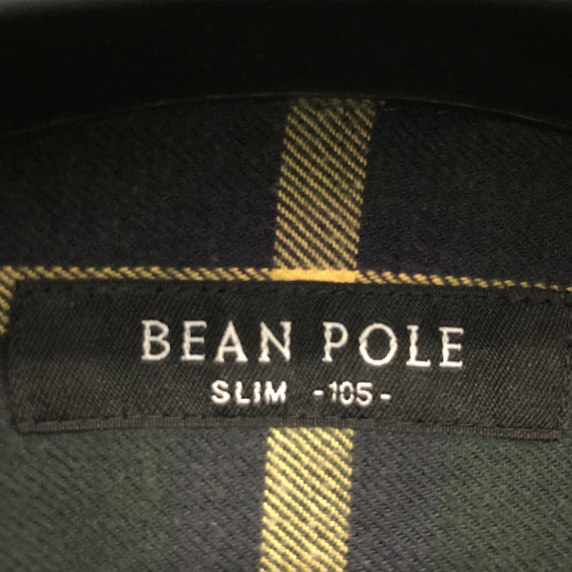 빈폴 자수로고 체크셔츠 105 상품이미지5