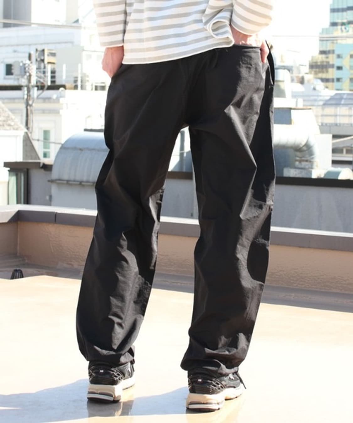 DANTON 단톤 스태너 나일론 이지 팬츠 블랙 상품이미지7