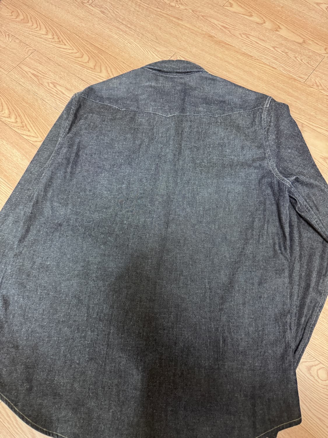 RRL 더블알엘 웨스턴셔츠 린스드 데님셔츠 M 상품이미지2