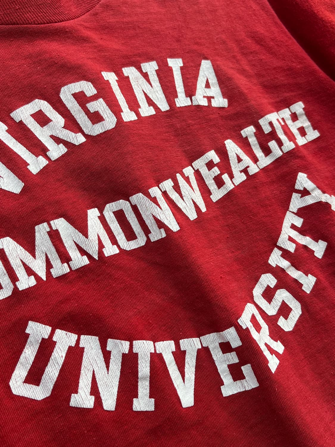 70s University College Print T-Shirt 상품이미지3