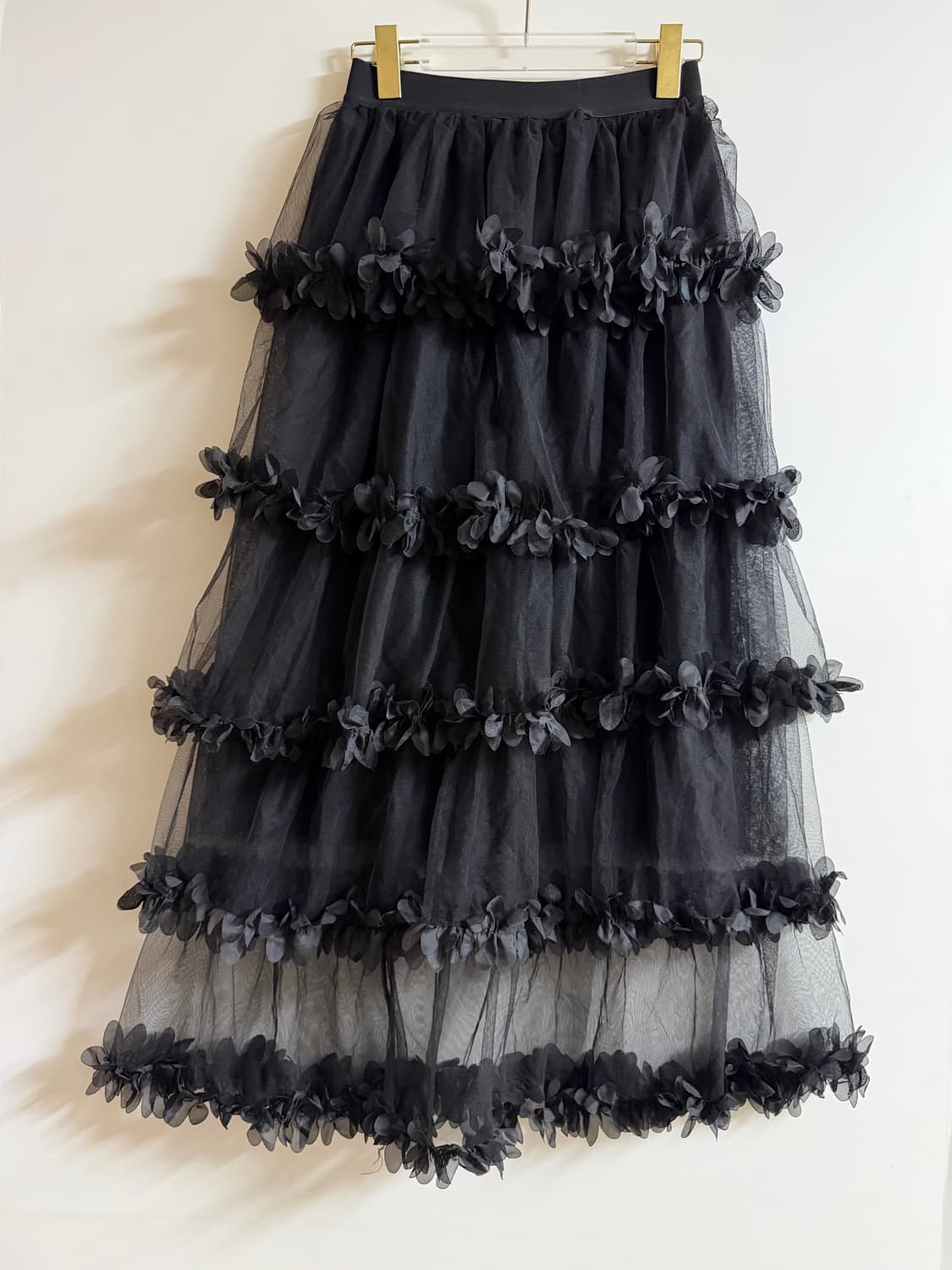 새상품 프릴 캉캉 롱스커트 상품이미지1