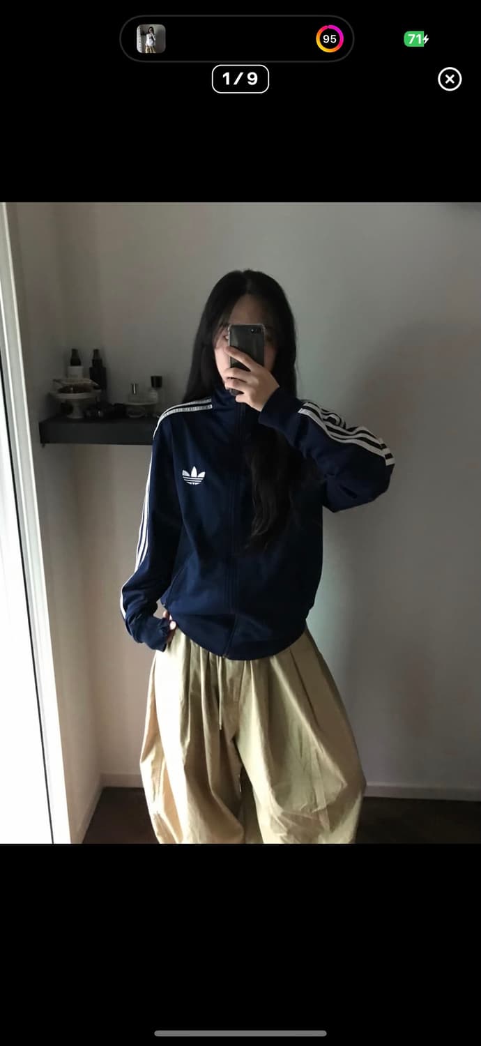 아디다스 파이어버드 네이비 트랙탑 져지 상품이미지1