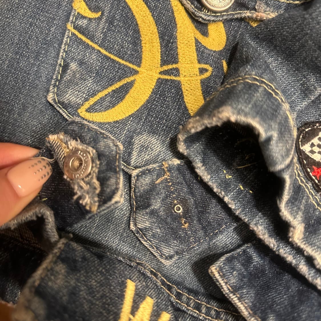 Desigual 데시구알 데님 미니 스커트 상품이미지8