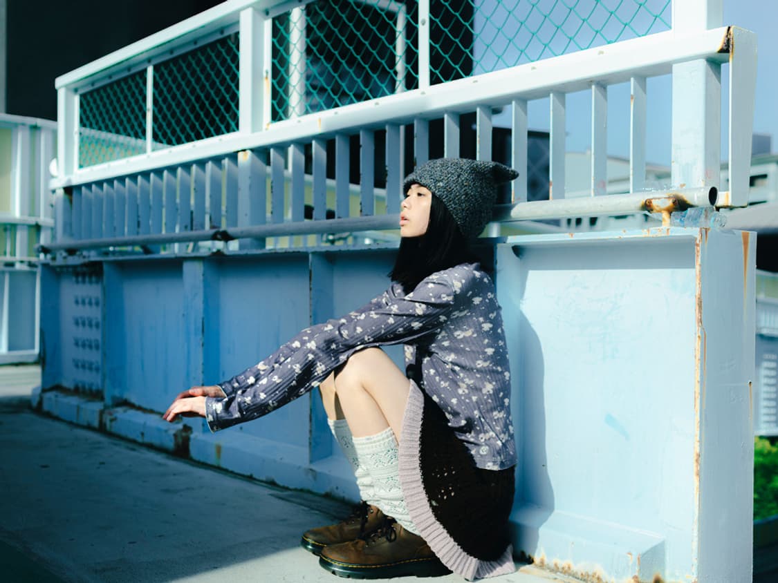 Cotton cuddle long sleeves navy 상품이미지2