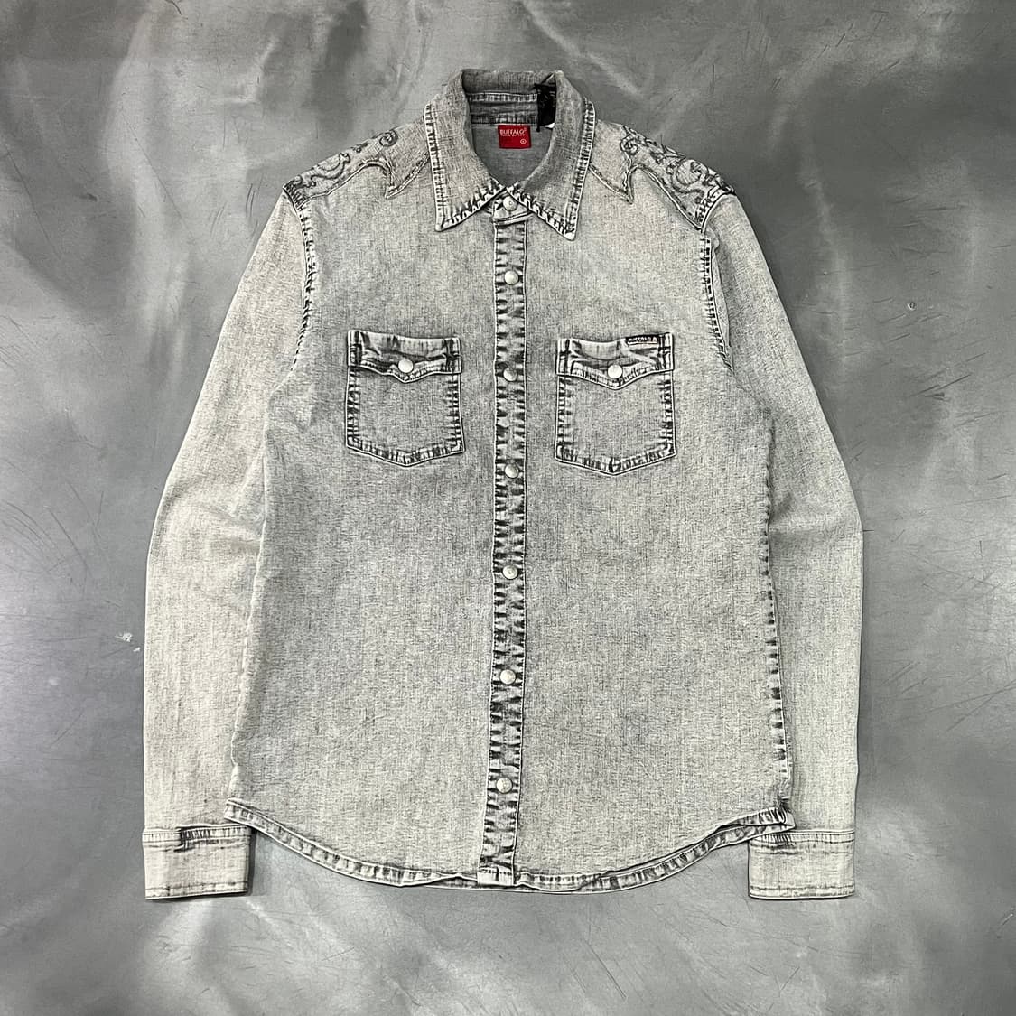  버팔로 워싱 데님 셔츠 y14997 상품이미지1