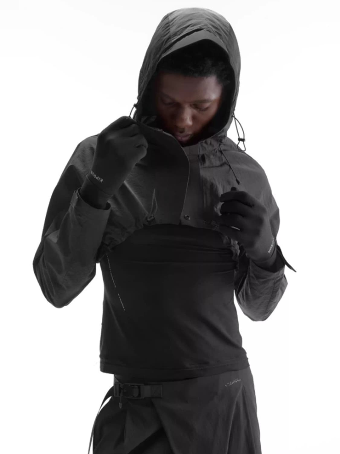 Dox 테크 크롭 후드 자켓 상품이미지7