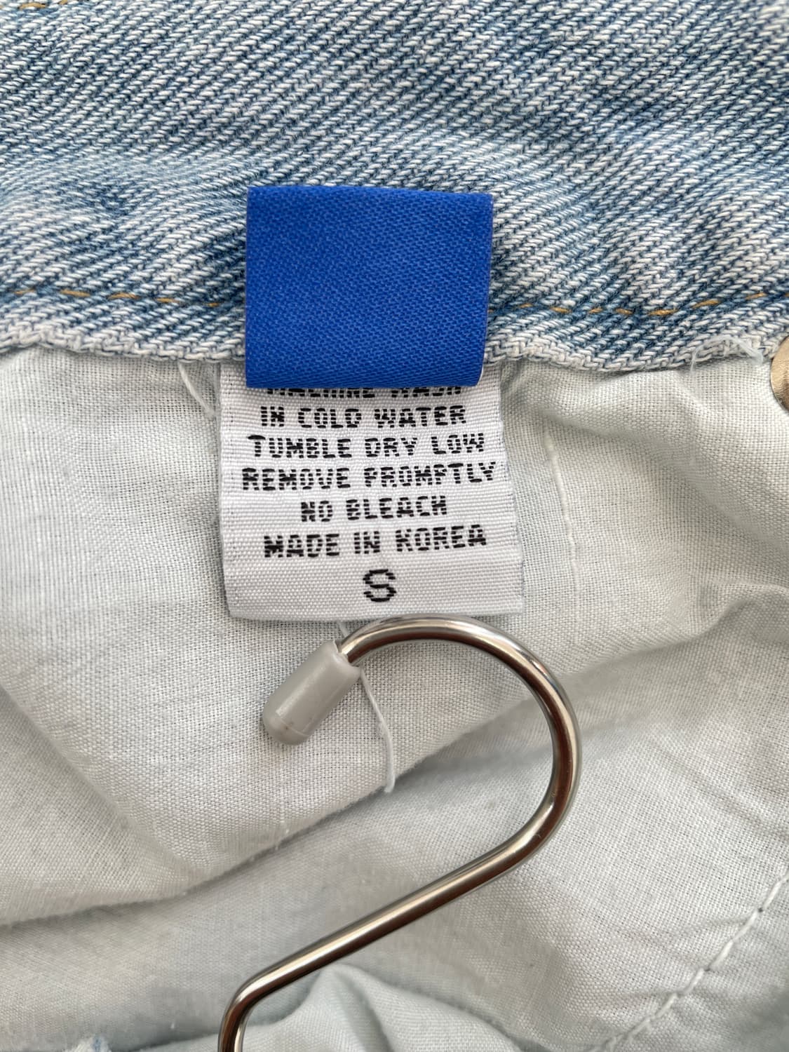 UGIPAL 서울 절개 라인 와이드 데님 팬츠 상품이미지8