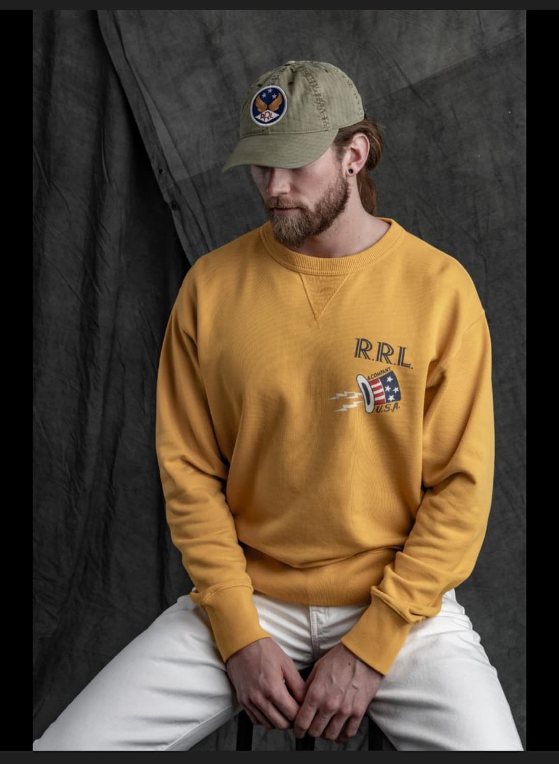 랄프로렌 RRL 그래픽 스웻셔츠 상품이미지2