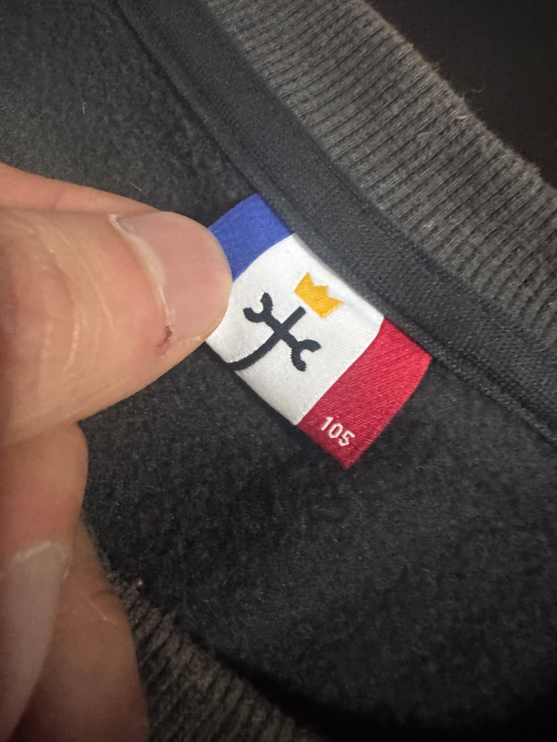 정품!! 까스텔바작 골프 경량 웜업 맨투맨 XL 그레이 상품이미지3