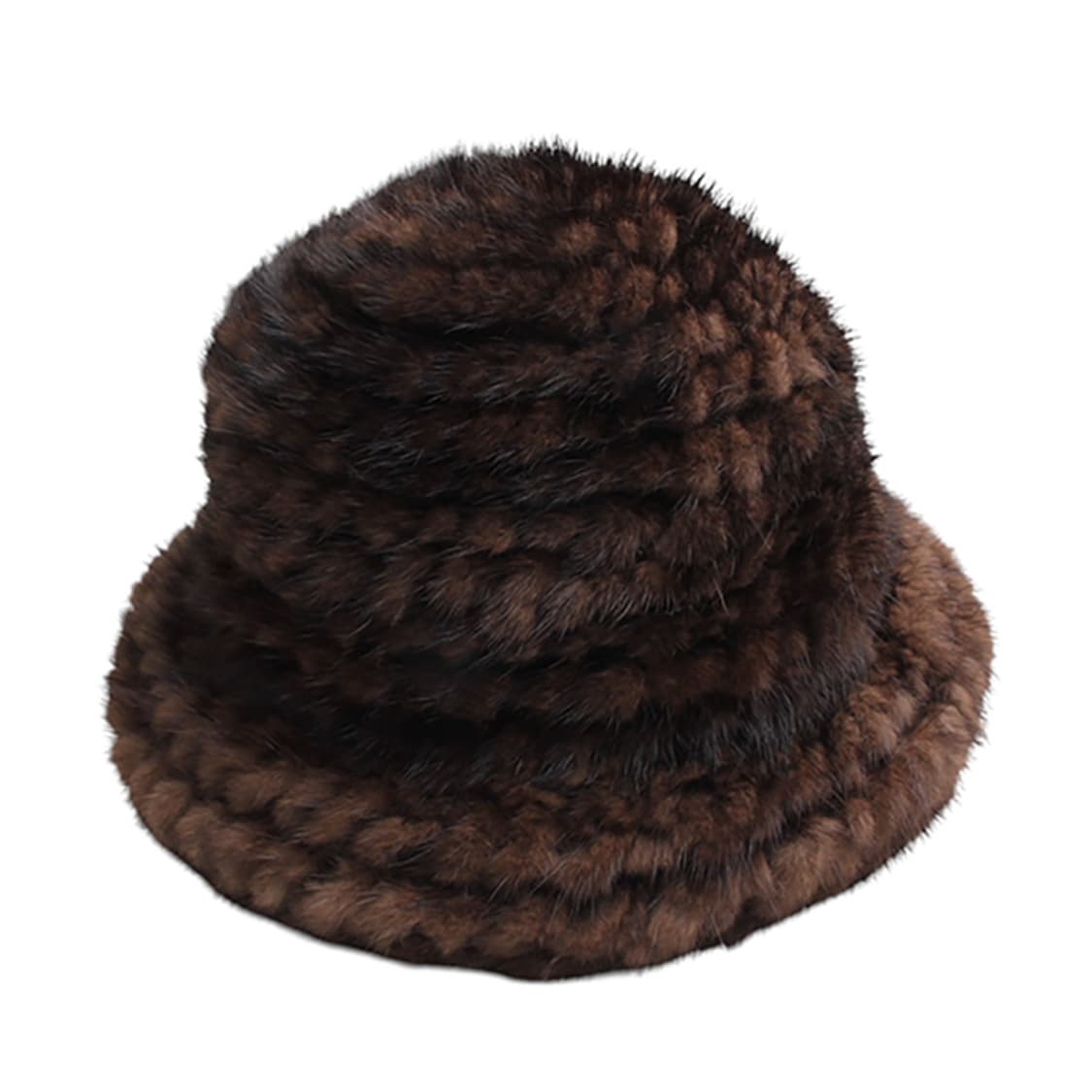 브라운톤 니팅 밍크 모자 상품이미지1