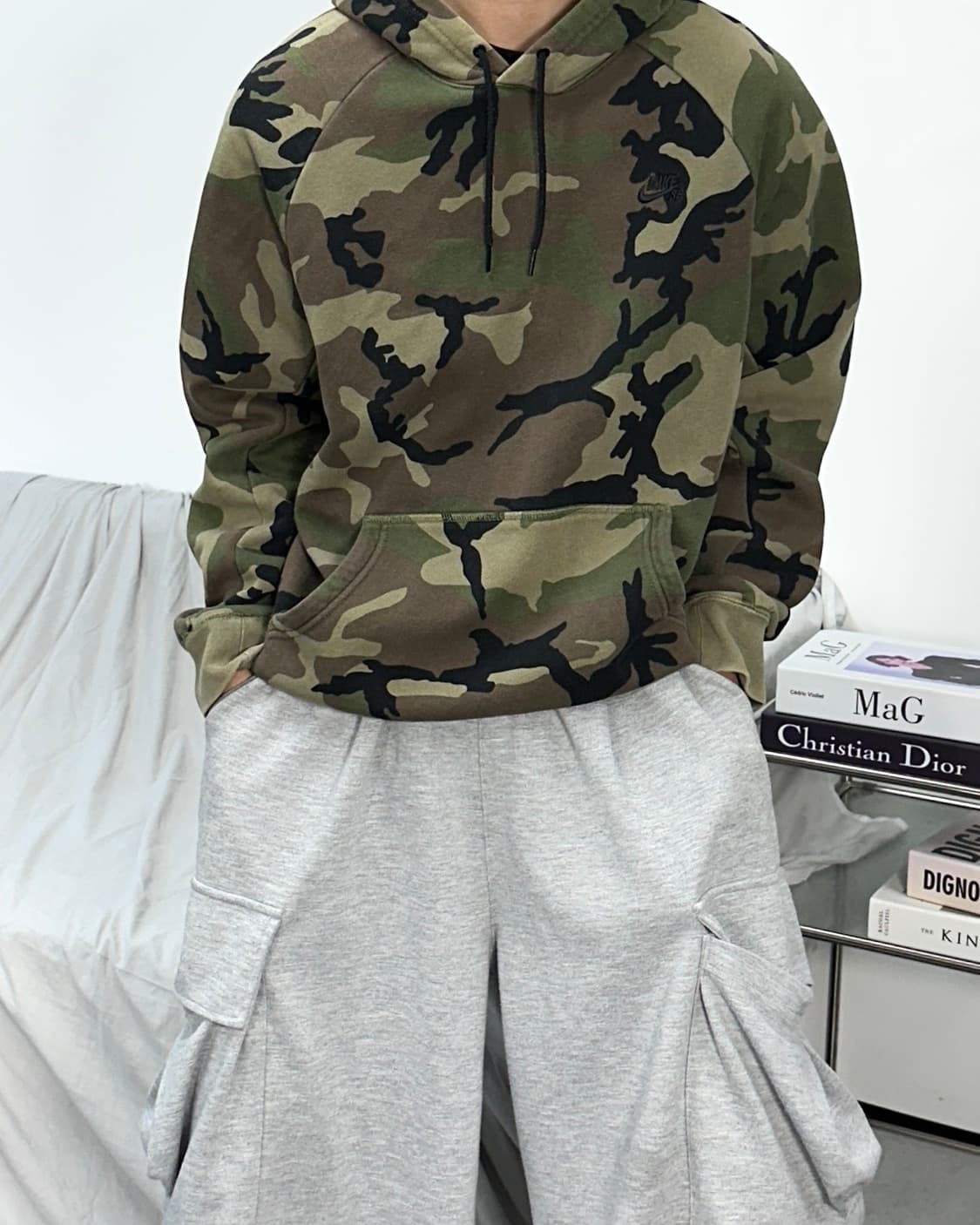나이키 SB 카모 후드티 L 상품이미지1