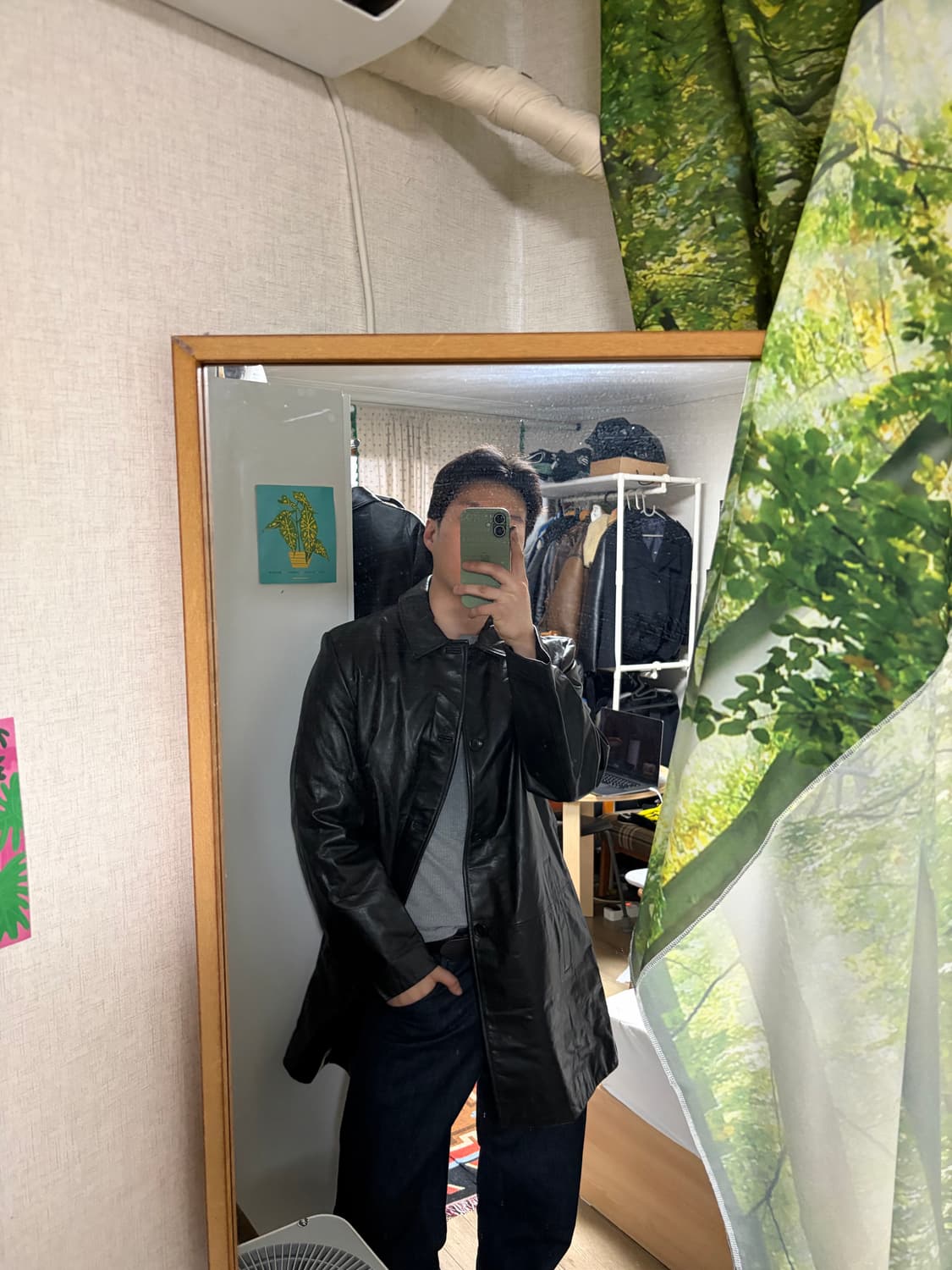 L) 바나나리퍼블릭 레더 카코트 올드갭 카코트 상품이미지2
