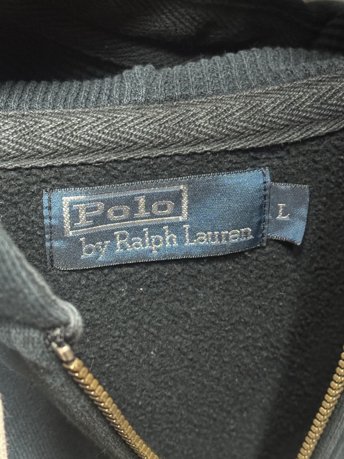 폴로 랄프로렌 후드집업 L 네이비 상품이미지3