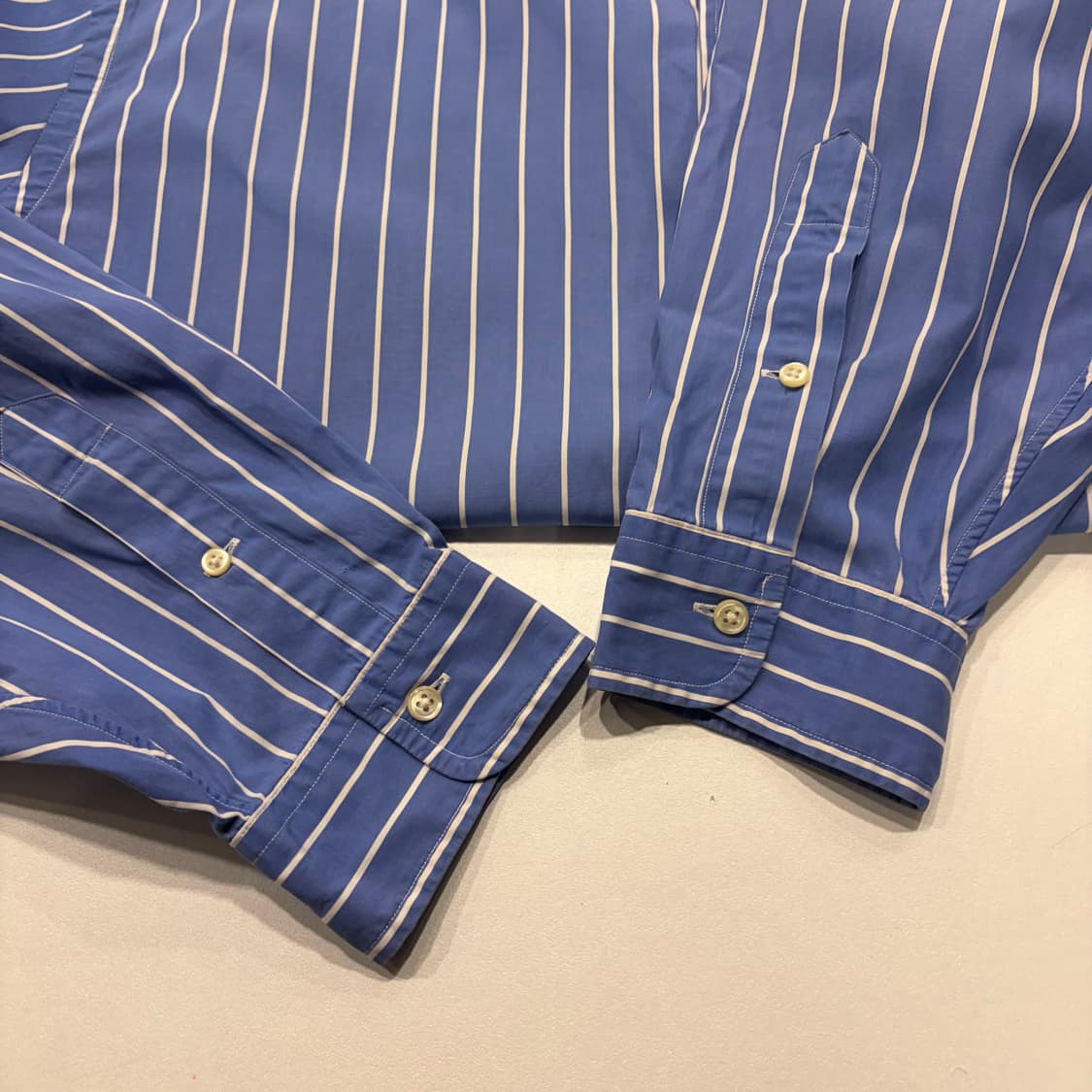 [3XB] 폴로 랄프로렌 빅사이즈 스트라이프 셔츠 블루 D190 상품이미지6