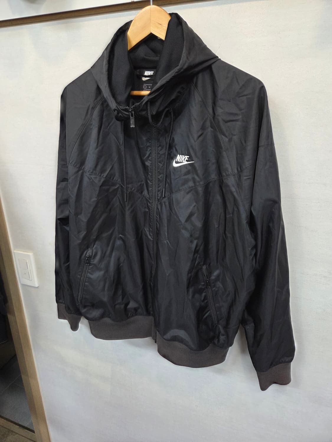 나이키 nsw 윈드러너 바람막이 후드자켓 L 상품이미지5