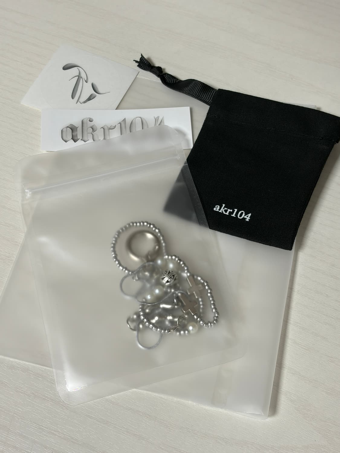 (새상품) ark104 ejector 레이어드 목걸이 상품이미지4