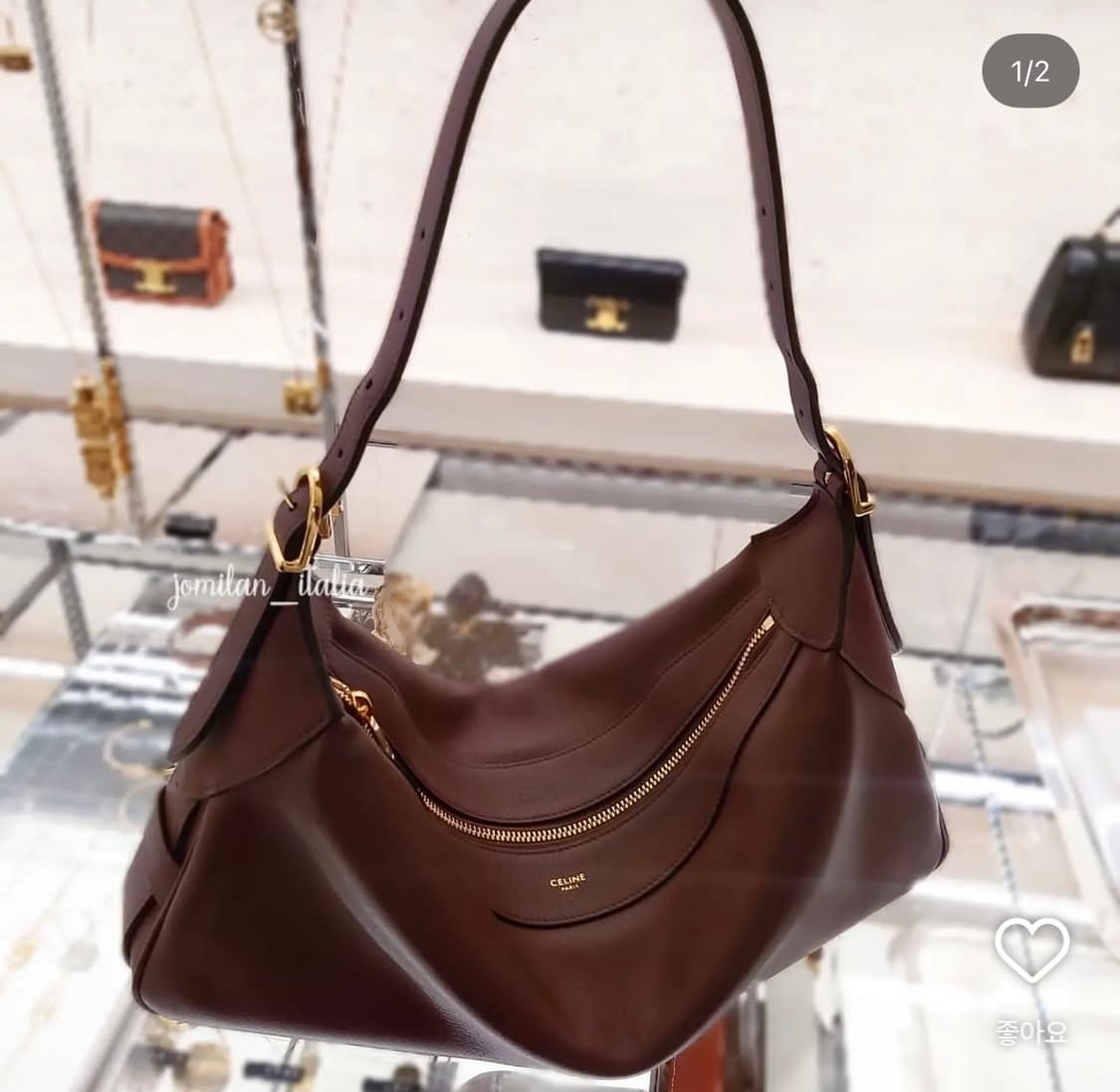 셀린느 로미백 버건디 미듐 상품이미지2