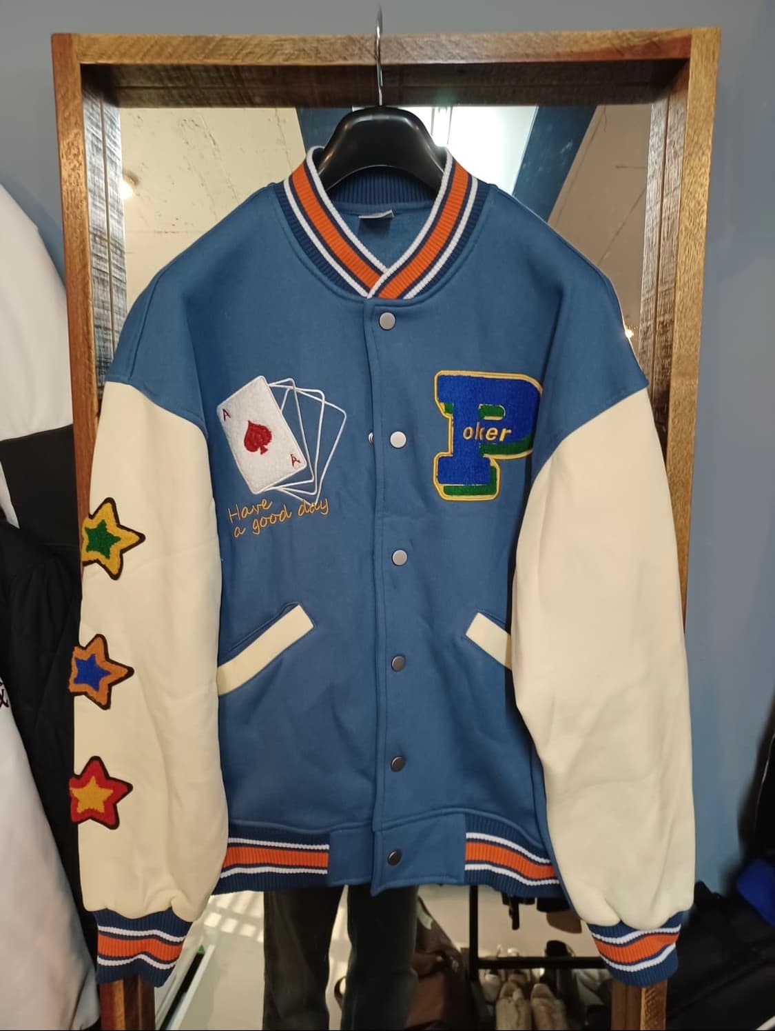 인플레이션 스타디움 바시티 자켓 XL 상품이미지1