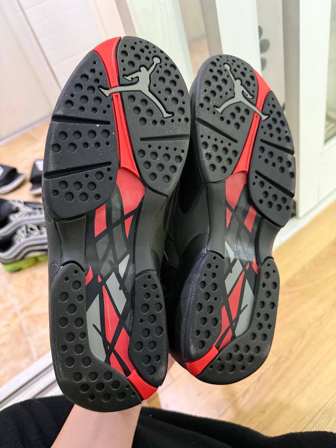 [미시착/새제품]나이키 에어 조던 8 테이크 플라이트 275mm 상품이미지4