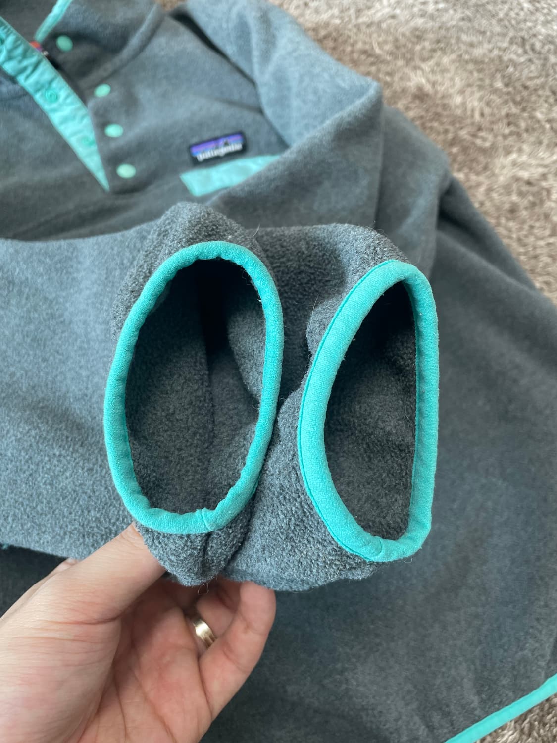 Patagonia synchilla 빈티지 신칠라 그레이 상품이미지5