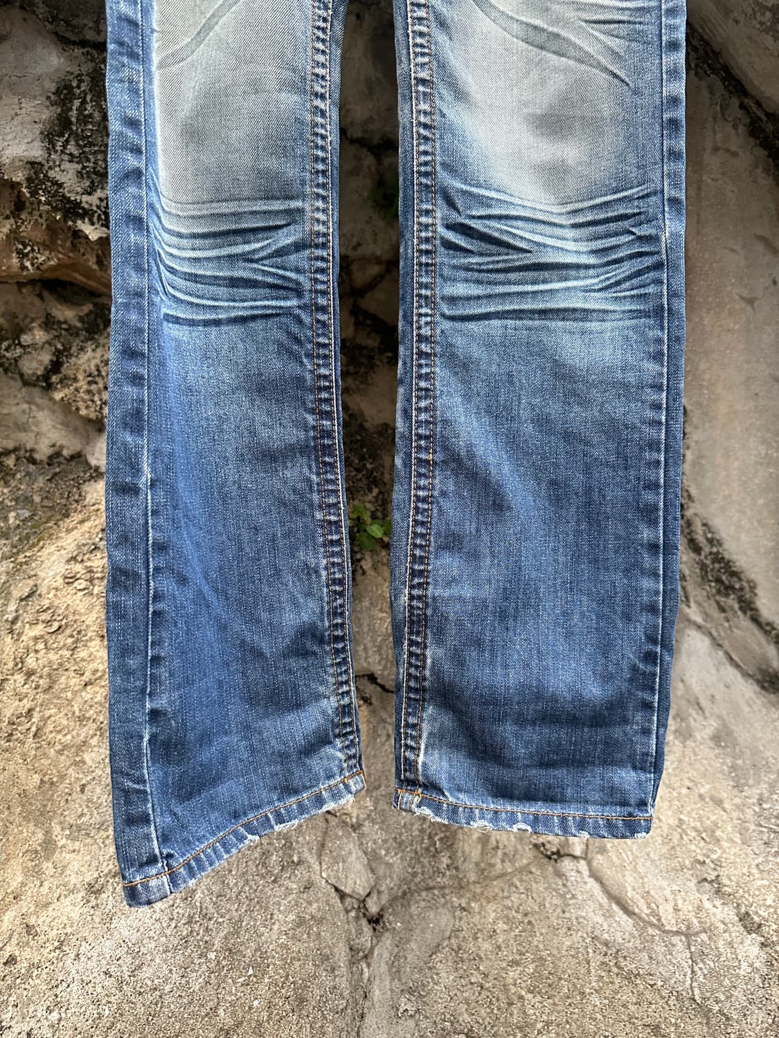 Stud point washing damage jeans  상품이미지7