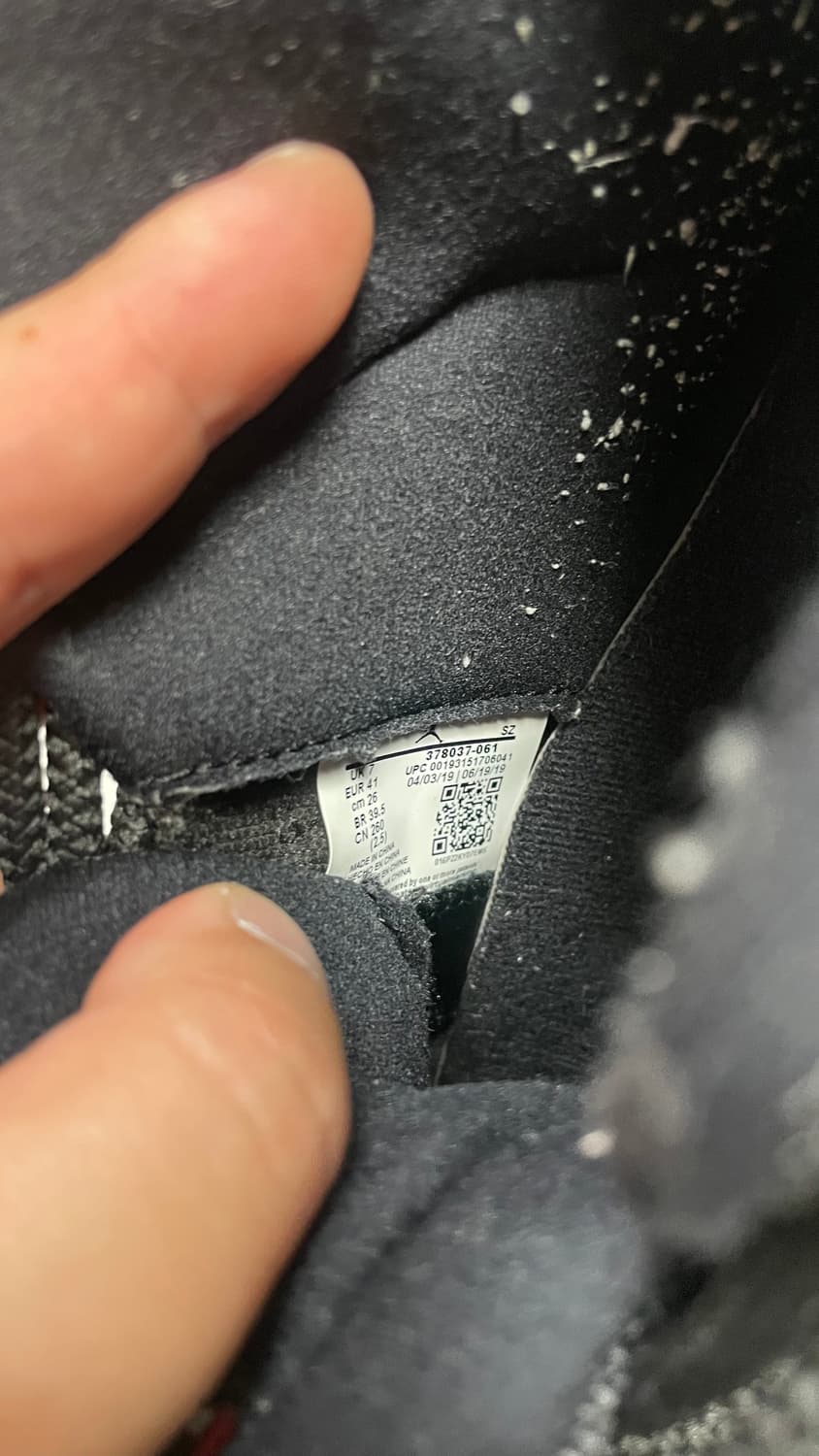 조던 11 브레드 260 판매합니다 상품이미지5