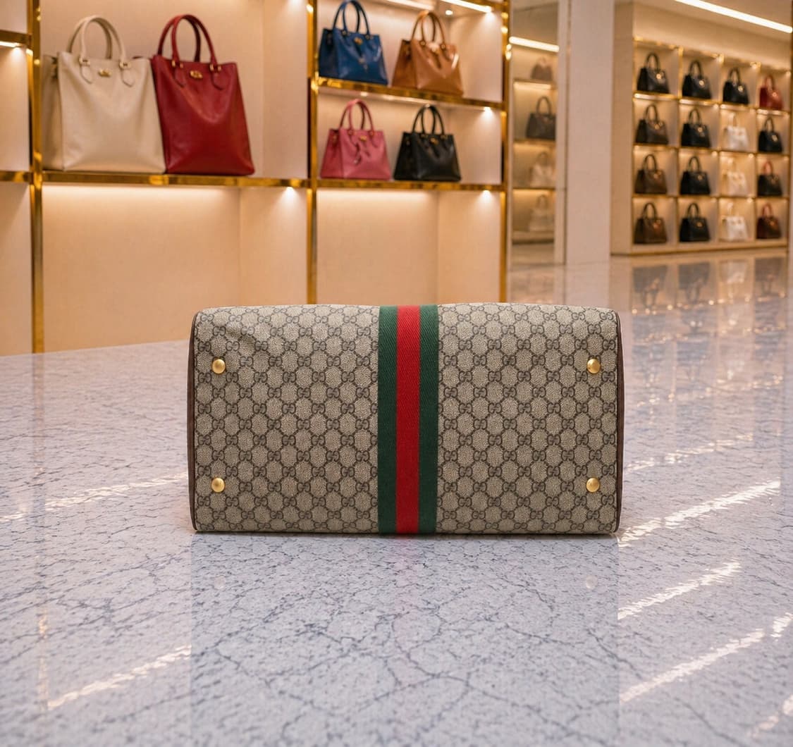 [S급] 구찌 사보이 GG 수프림 캔버스 더플백 미디엄 판매합니다!!! 상품이미지3