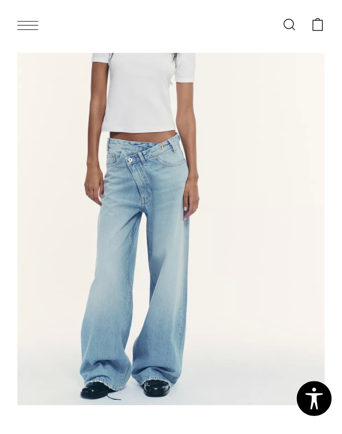 자라 데님 팬츠 판매합니다 상품이미지1