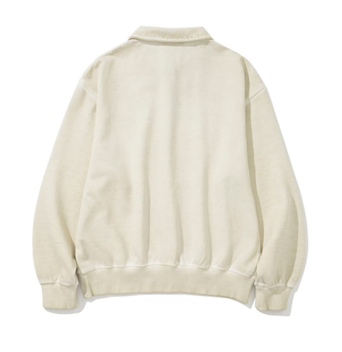 Uniform Bridge 유니폼 브릿지 하프 집업 스웨트셔츠 더스티 상품이미지5