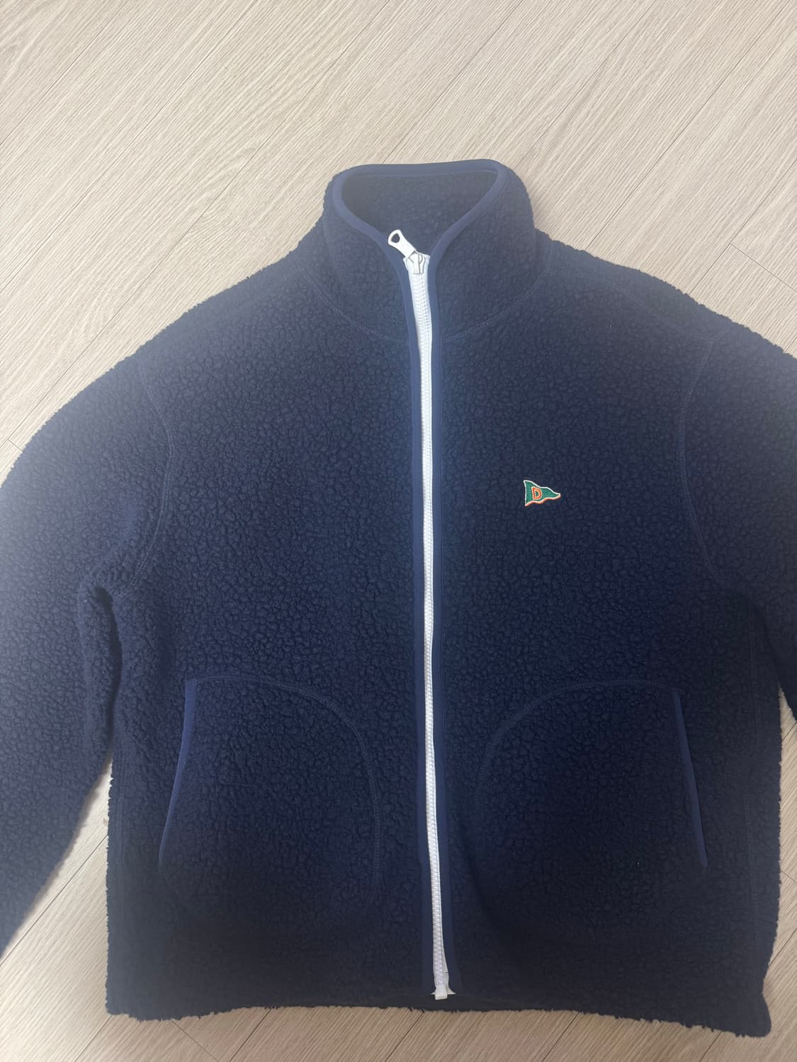 드레익스 플리스 네이비 38사이즈(새상품) 상품이미지2