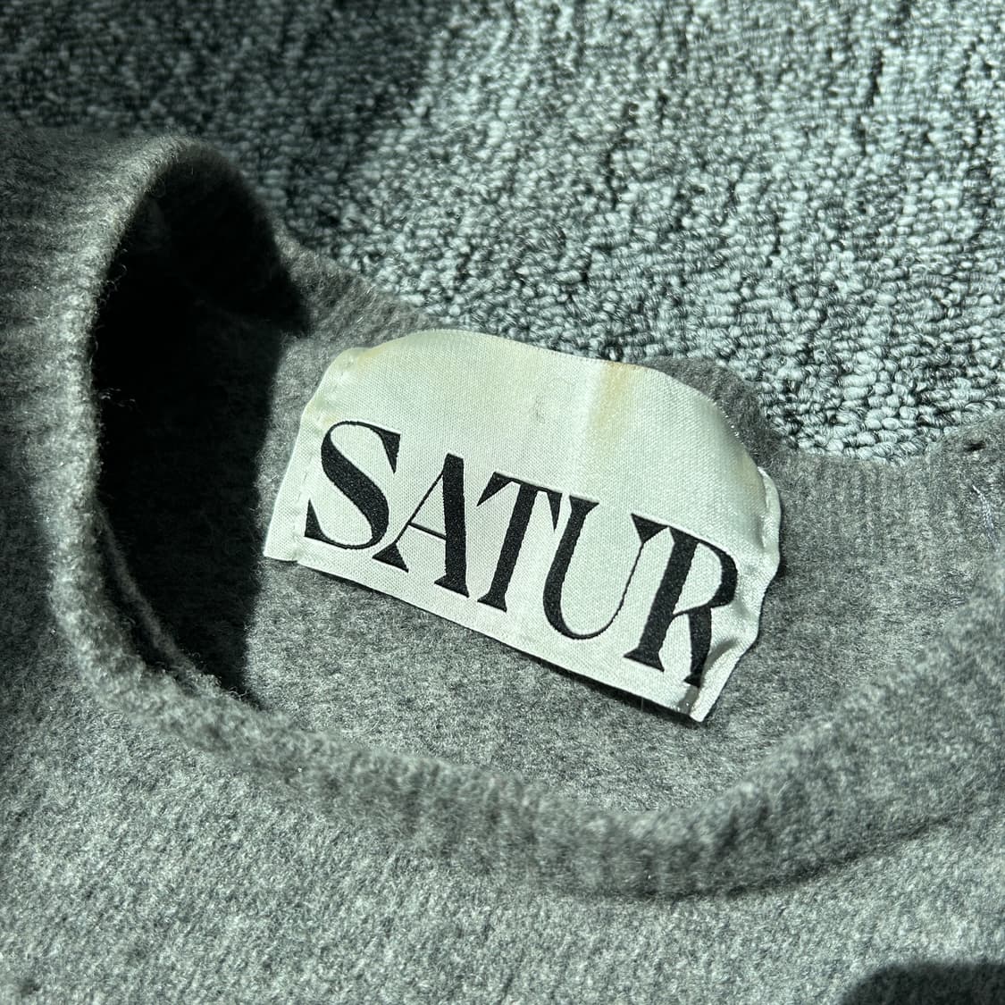 세터 더블린 언발란스 캐시미어 블랜드 니트 상품이미지7