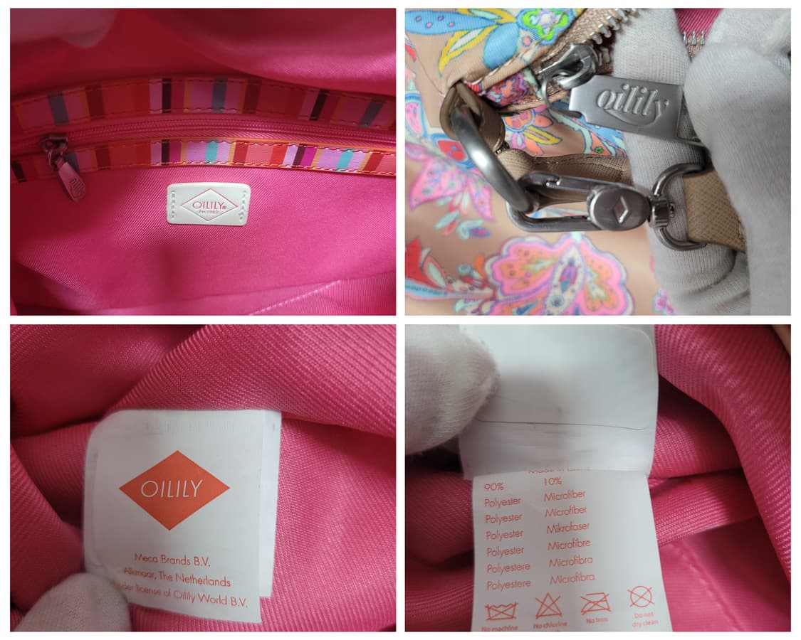 OILILY 오일릴리 핸드백 토드백 숄더백 크로스백 상태 최상 상품이미지8