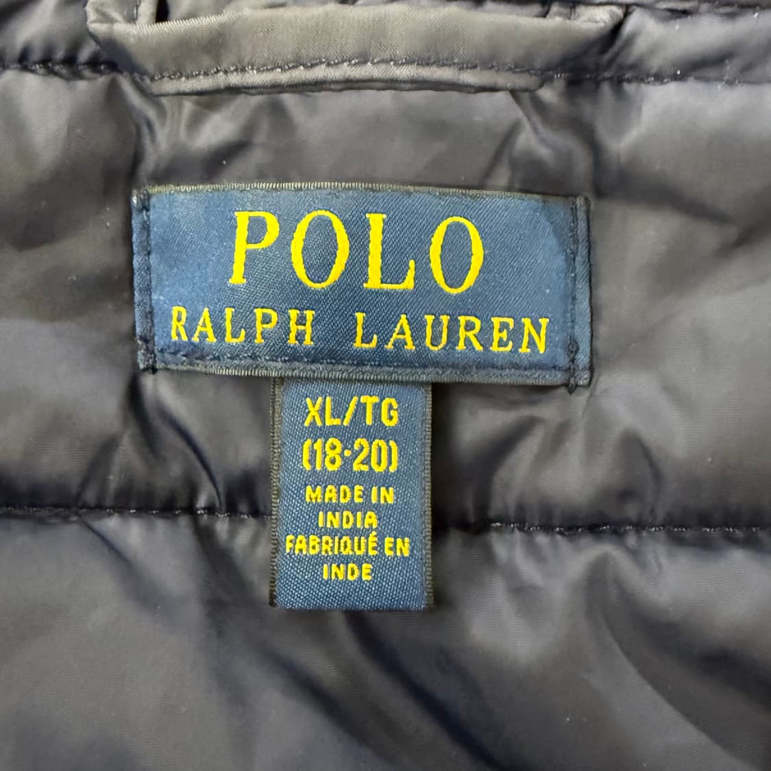 [정품/XL] 폴로 랄프로렌 네이비 경량 패딩 b15 상품이미지5