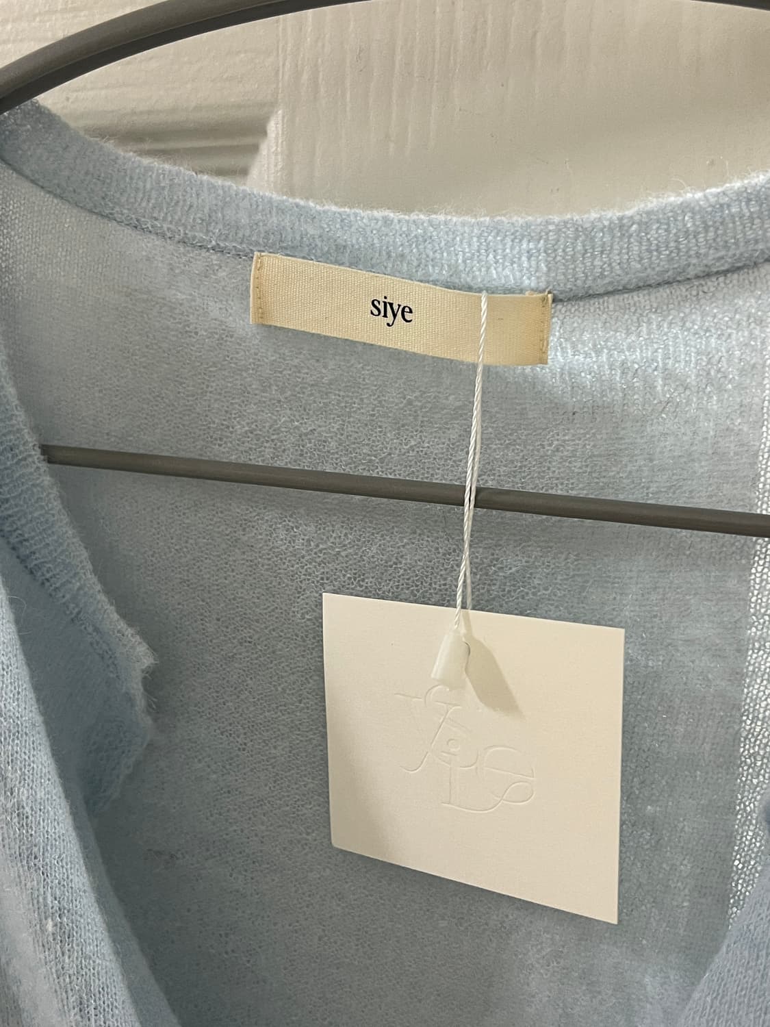 [새상품] 시예 siye 샵시예 - 애프터가디건 블루 상품이미지10