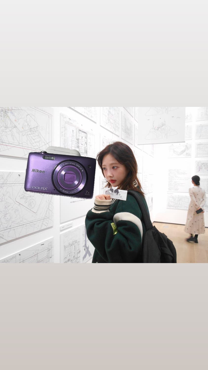 초 희귀 컬러 니콘 쿨픽스S3500 작례o 상품이미지2