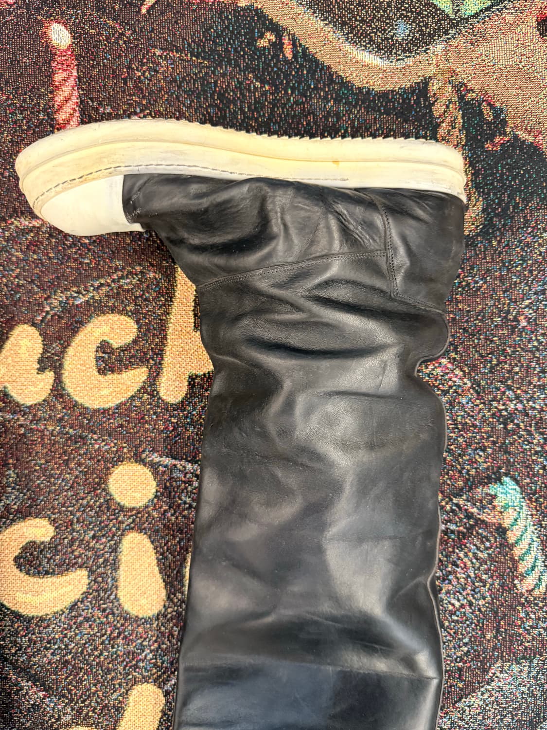 릭오웬스 하이 부츠형 스니커즈 43사이즈 상품이미지3