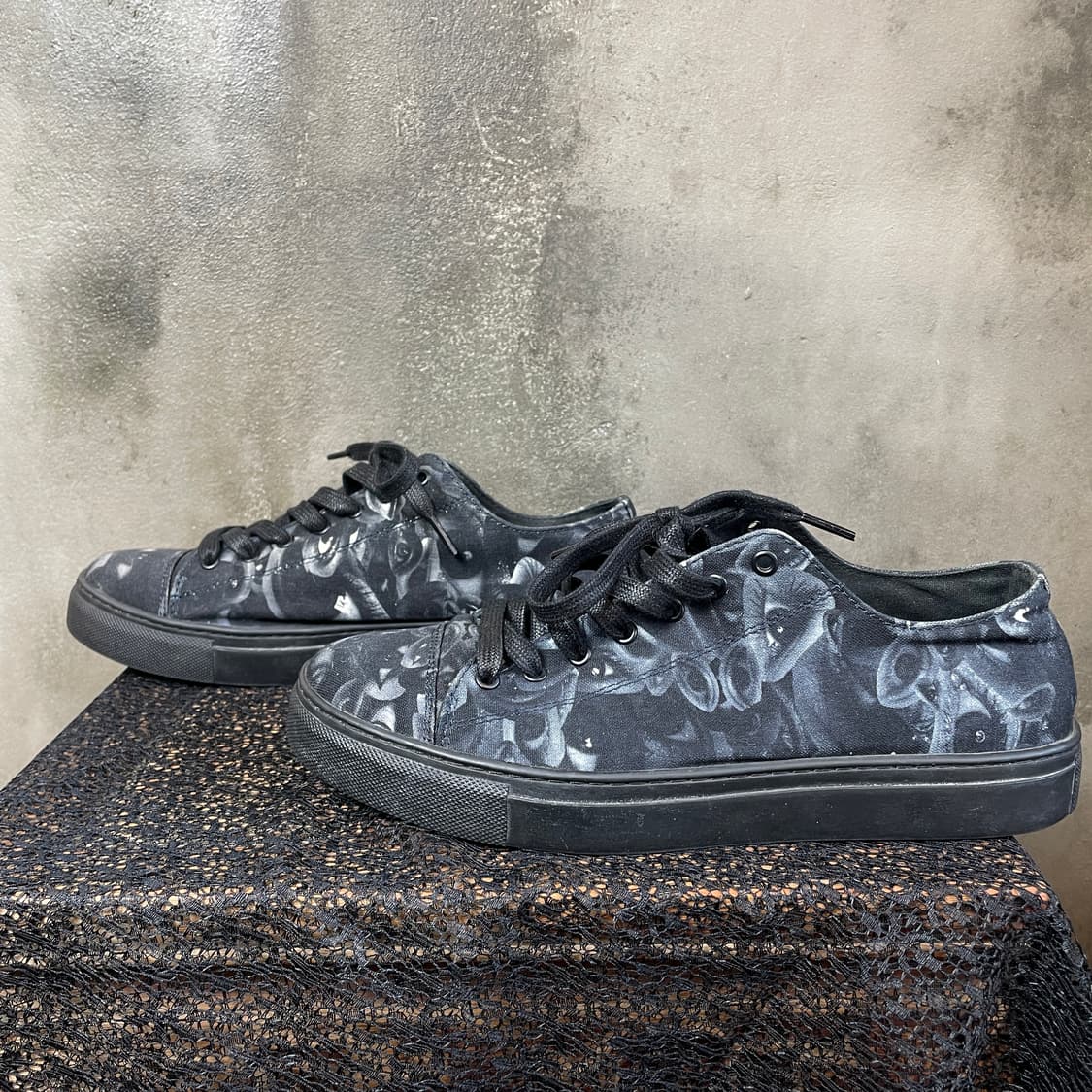 21ss 요지 야마모토 뿌르 옴므 캔버스 로우탑  상품이미지5