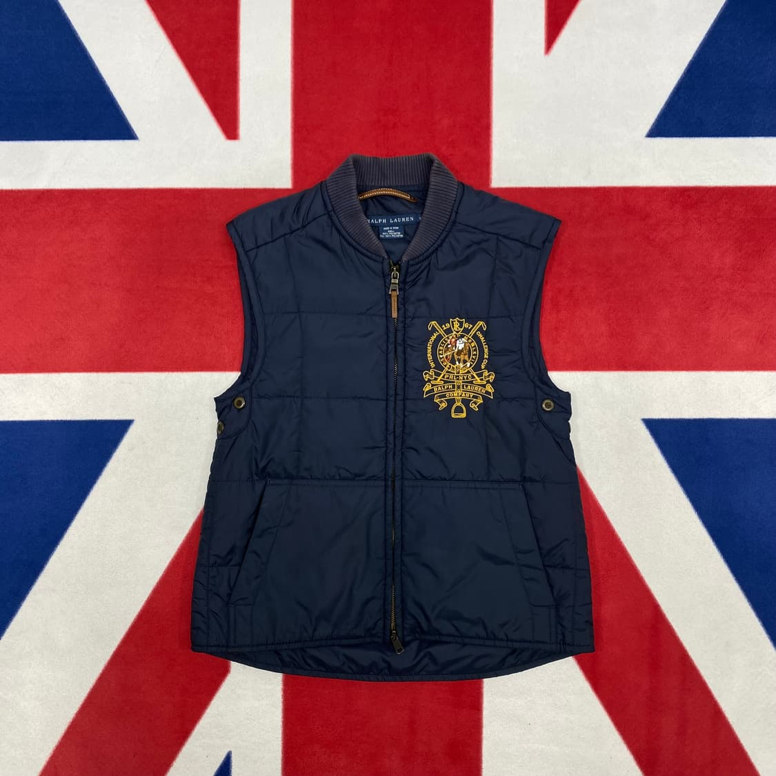 폴로 퀼팅 베스트 여성 S  상품이미지1