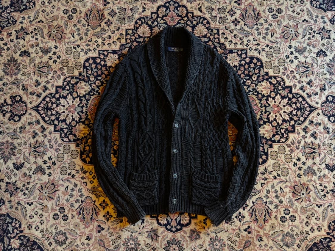 폴로 랄프로렌 숄칼라 노르딕 가디건 100~105 상품이미지1