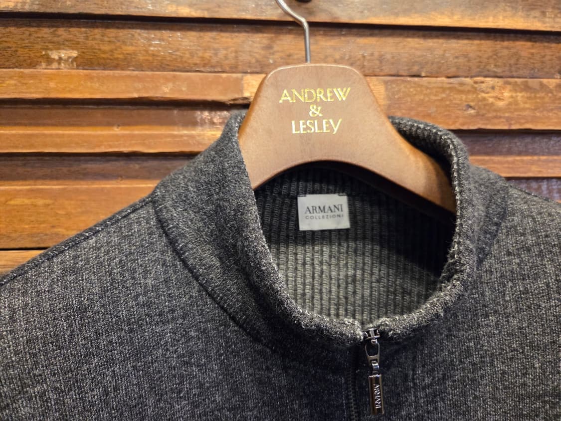 아르마니 꼴레지오니 짚업니트  상품이미지2