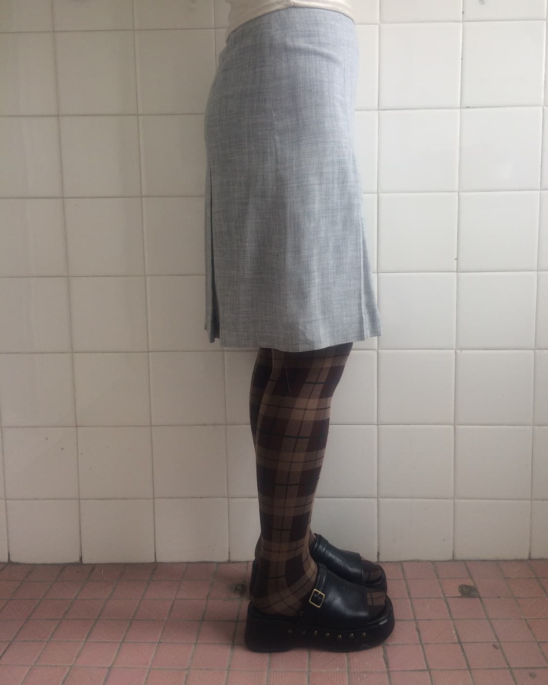 Pleats midi skirt 상품이미지6