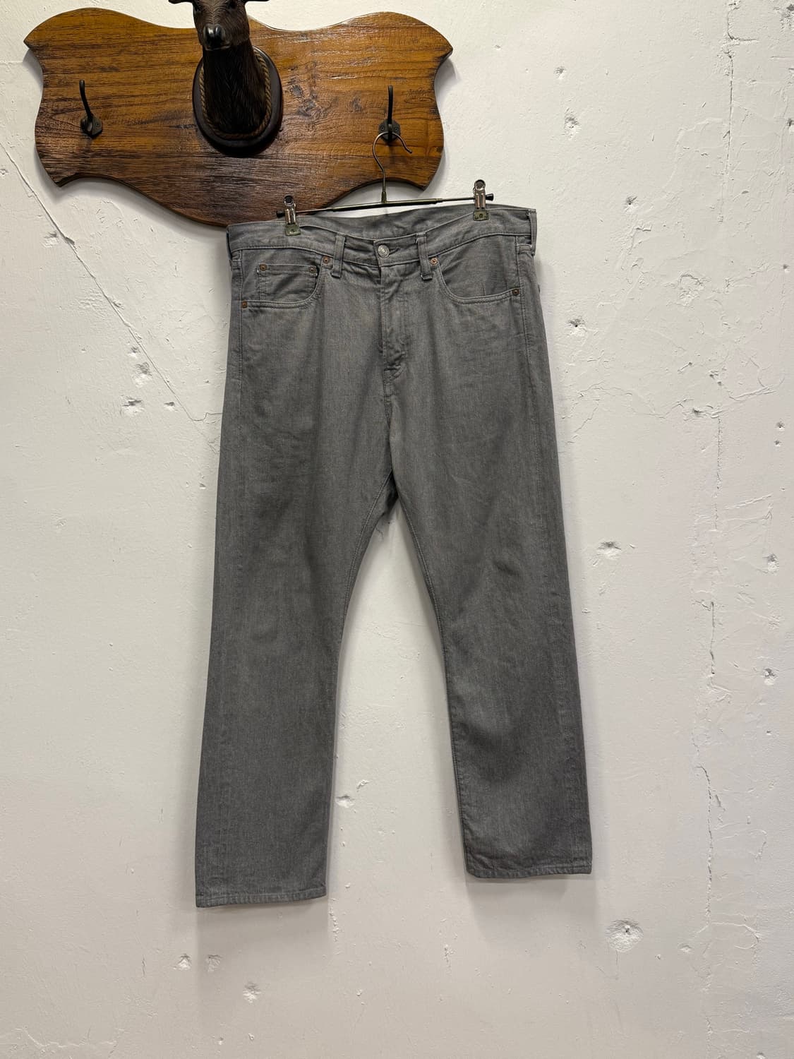 34inch) FULLCOUNT 풀카운트 Gray Selvedge Jea 상품이미지5