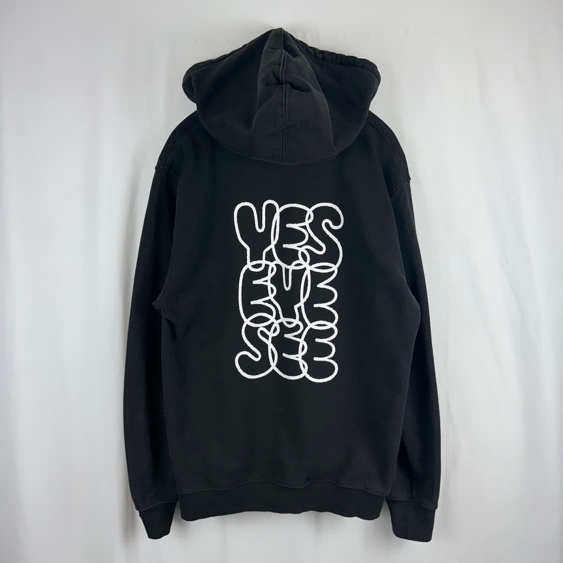 (S) 예스아이씨 로고 후드 티 블랙 상품이미지6