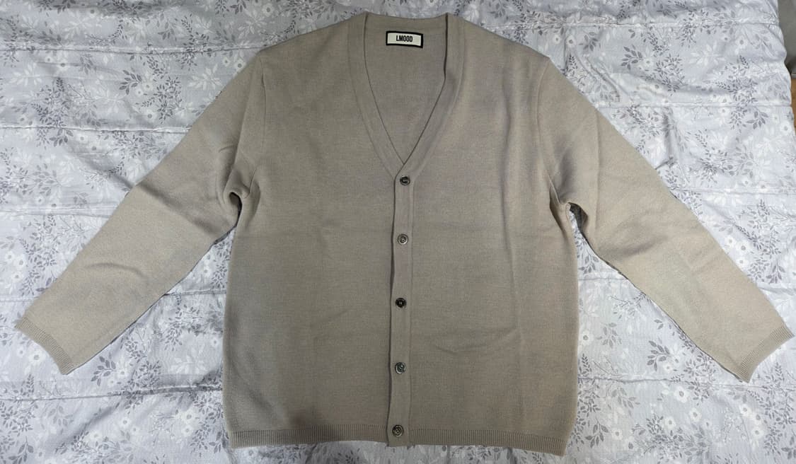 엘무드 화란 세미오버 가디건 클라우드 상품이미지2