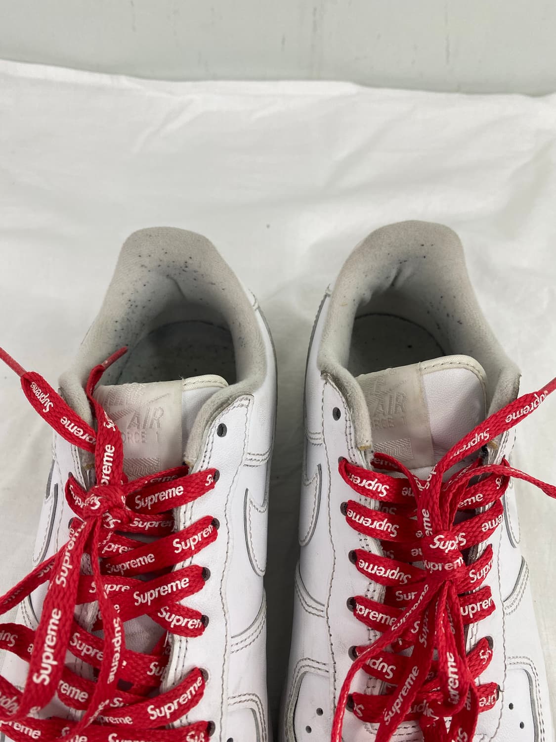 슈프림 x 나이키 에어포스 화이트 240 <87> 상품이미지7