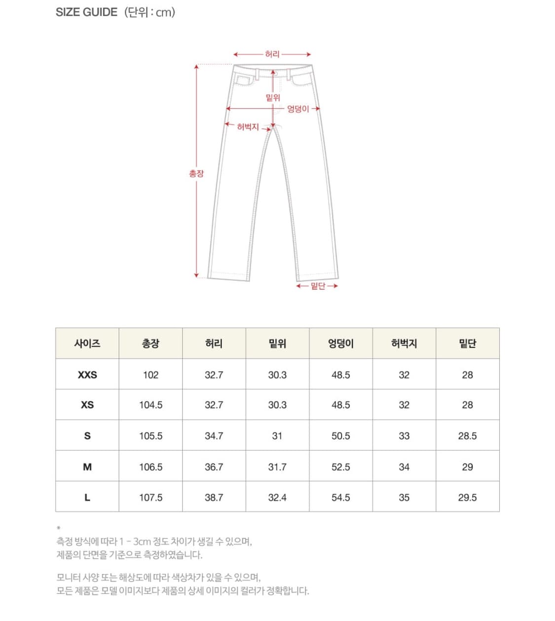 satur w 세터 우먼 레인 미드라이즈 데님 팬츠 상품이미지3